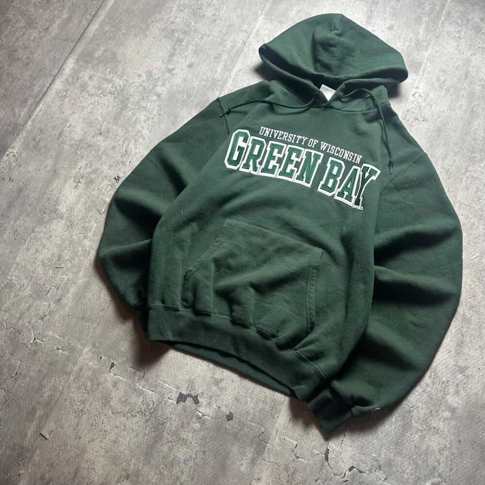 Champion Men's Green Hoodie